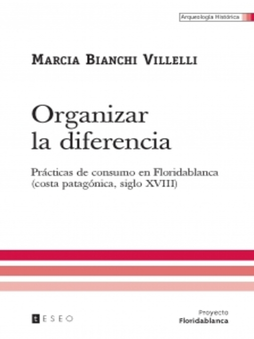 Title details for Organizar la diferencia by Marcia Bianchi Villelli - Available